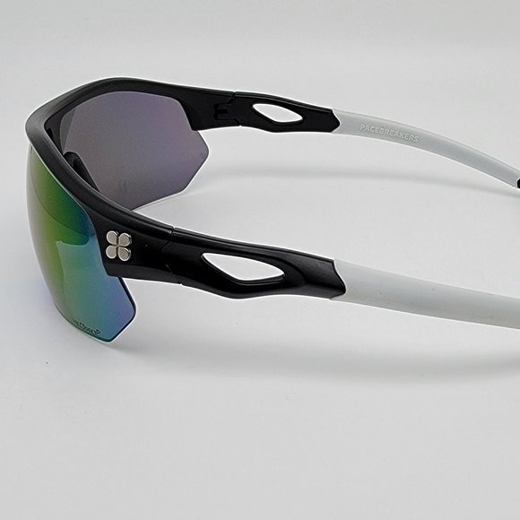 *SOLD* SunGod Pacebreakers Matte Black Frame Polarized Green Lens Sunglasses - Picture 3 of 14